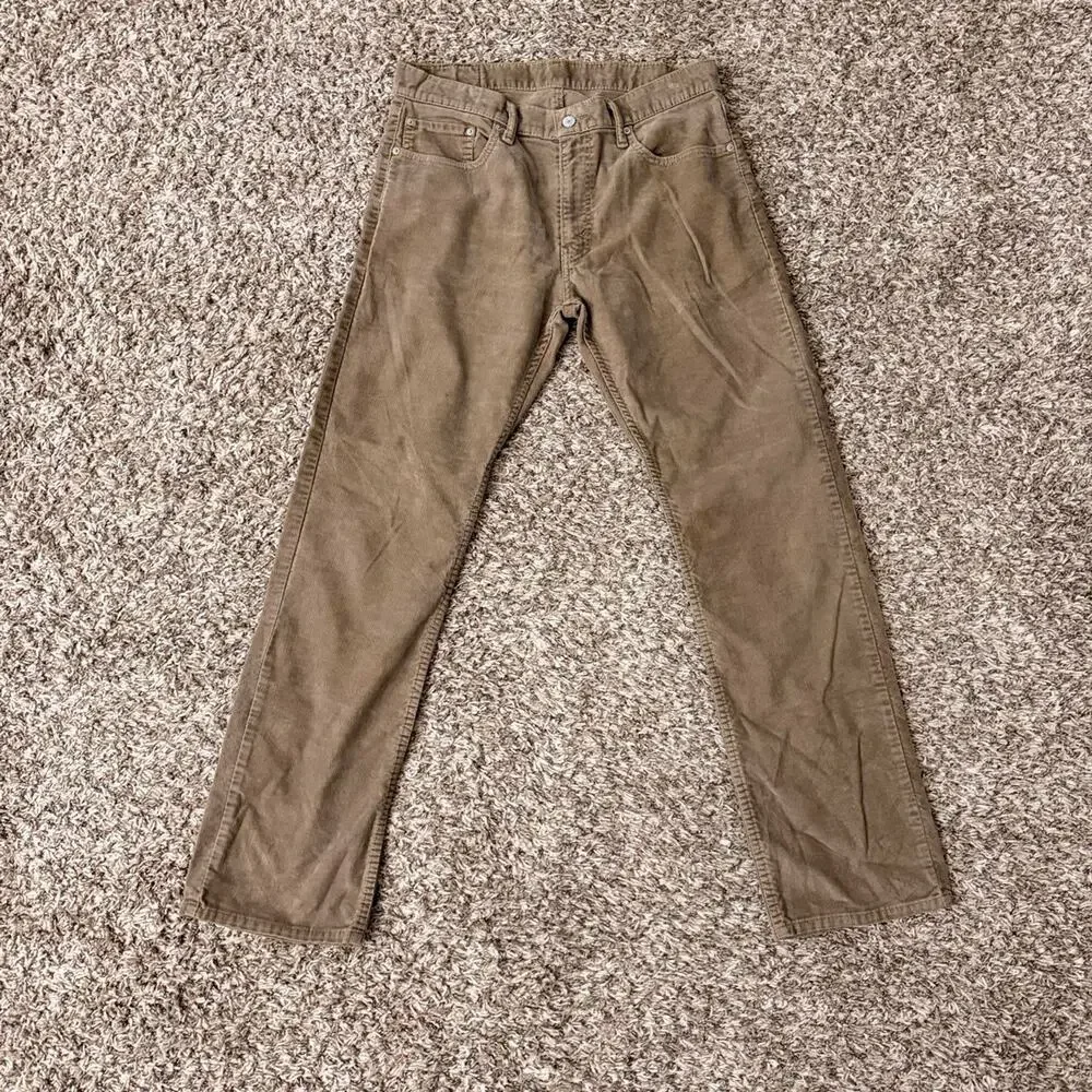 Levi's 501 Straight Leg Corduroy Jeans